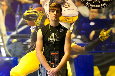 Freshman Bobby Walchak attends U.S. Army All-American Bowl