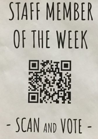 Students choose weekly “staff members of the week”